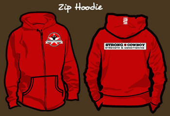 star logo zip hoodie